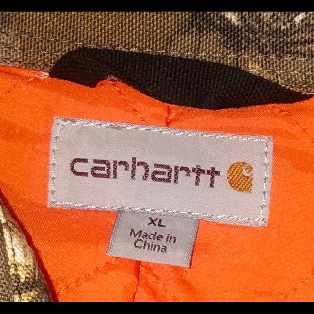 Men’s Carhartt Camo Coat
